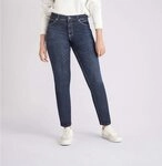 MAC Stretch-Jeans Melanie Gerade geschnitten