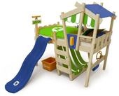 Wickey Kinderbett Crazy Hutty - Spielbett mit Rutsche 90 x 200 cm, Etagenbett