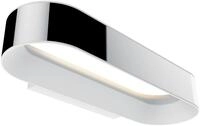 Paulmann LED Wandleuchte LED Wandleuchte Agena IP44 20W Chrom/Wei&szlig; matt dimmbar, LED
