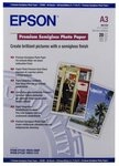 Epson Druckerpapier Premium Semigloss Photo A 3, 20 Blatt, 251 g S