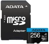 ADATA CARD MICROSDHC 256GB UHS-I CL10 100/20 MB/s W/1 Micro SD-Karte