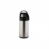 axentia Isolierkanne Airpot, doppelw., 5 l, Edelstahl 116711, (1-St)