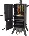 El Fuego Gas-R&auml;ucherofen Portland XL, BxTxH: 64x50x127,5