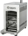 Tepro Gasgrill Toronto Steakgrill, BxTxH: 23x56x41 cm silberfarben