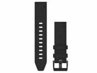 Garmin Lederarmband 010-12740-01 - Ersatzarmband QuickFit - Uhrarmband - schwarz