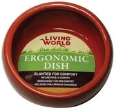 Living World Green Futternapf Ergonomischer Keramiknapf terracotta