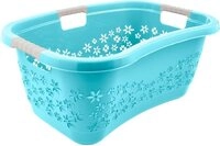 keeeper W&auml;schekorb lasse, ergonomisch, mit Softgriffen, 65 x 45 x 28 cm, 50 l (1