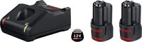 Bosch Professional Akku Starter-Set, 12 V, 2 Ah