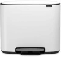 Brabantia M&uuml;lleimer Bo Treteimer, 11 + 23L, sanft schlie&szlig;ender Deckel, mit leichter