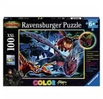 Ravensburger Puzzle How to Train Your Dragon XXL Puzzle 100pcs, Puzzleteile