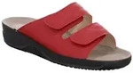 Rohde Soltau-40 Pantolette Hausschuh, Komfortschuh, Klettschuh mit Keilabsatz...