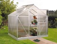 Vitavia Gew&auml;chshaus EOS 3100, BxTxH: 198 x 155 x 195 cm, 6 mm Wandst&auml;rke, Set, mit