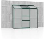 Vitavia Anlehngew&auml;chshaus "Styx 1300", 4 mm Wandst&auml;rke, mit 4 mm...