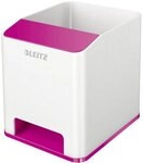 LEITZ Tischaufsatz Stiftek&ouml;cher Wow Duo Colour pink metallic