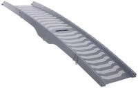 TRIXIE Hunderampe 3-fach Klapp-Rampe, Kunststoff/TPR - grau - 39 &times; 150 cm