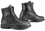 Falco Falco Aviator Motorrad-Stiefel Schwarz Motorradstiefel (Packung,...