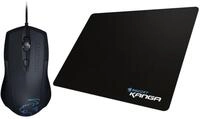 ROCCAT Set Lua Tri-Button Mouse + Kanga Gamer Mouse-Pad Maus- und Mauspad-Set,