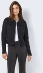 Noisy may Jeansjacke NMDEBRA L/S BLACK DENIM JACKET NOOS