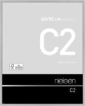 nielsen Bilderrahmen Aluminium Bilderrahmen C2 mit Echtglas, (1 St)