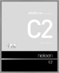 nielsen Bilderrahmen Aluminium Bilderrahmen C2 mit Echtglas, (1 St)