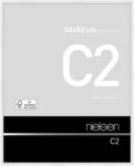 nielsen Bilderrahmen Aluminium Bilderrahmen C2 mit Echtglas, (1 St)