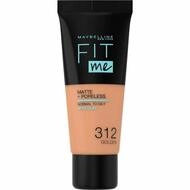 MAYBELLINE NEW YORK Foundation Fit Me Matte + Poreless Foundation 312 Golden 30ml