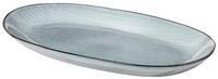 Broste Copenhagen Servierplatte NORDIC SEA Platte oval L 17&nbsp;x&nbsp;30&nbsp;cm,...