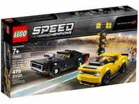 LEGO Speed Champions - 2018 Dodge Challenger SRT Demon und 1970 Dodge Charger...