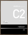 nielsen Bilderrahmen Aluminium Bilderrahmen C2 mit Echtglas, (1 St)