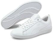 PUMA SMASH WNS V2 L Sneaker aus Leder und Synthetik, atmungsaktives Innenmaterial aus