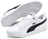 PUMA SMASH WNS V2 L Sneaker aus Leder und Synthetik, atmungsaktives Innenmaterial aus