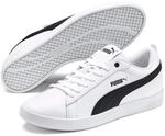 Sneaker PUMA "SMASH WNS V2 L", Damen, Gr. 41, schwarz-wei&szlig; (puma wei&szlig;, puma