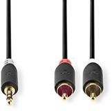 Nedis CABW22200AT20 Audio- & Video-Kabel, Stereo-Audiokabel, Stereo-Audiokabel,...