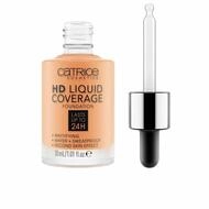 Catrice Foundation Hd Liquid Coverage Foundation Lasts Up Tp 24h 046 Camel Beige 30ml