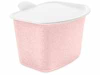 Koziol Bibio Bioabfallbehälter 3L rosa/weiß