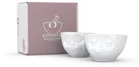 FIFTYEIGHT PRODUCTS Serviersch&uuml;ssel Sch&auml;lchen-Set Nr. 3 - Lecker & Verpennt -