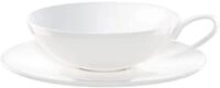 ASA SELECTION Tasse &agrave; table Teetasse mit Untertasse 0,17 l, Fine Bone China,