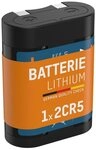 ANSMANN AG Lithium Batterie 2CR5, 6V Li Fotobatterie, langlebig & zuverl&auml;ssig