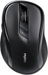 Rapoo M500 Trendy Silent Wireless Multi-Mode kabellose Maus (Funk, Bluetooth)