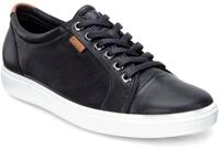 Ecco SOFT 7 W Sneaker mit Label, Freizeitschuh, Halbschuh, Schn&uuml;rschuh, schmale Form
