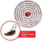 Einhell Akkurasenm&auml;her GP-CM 36/47 S HW Li (4x4,0Ah), 47 cm Schnittbreite,...