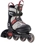 K2 Inlineskates K2 RAIDER Kinder Inline Skate grey/red/black