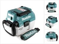 Makita Akku-Handstaubsauger DVC 750 LZX1 Akku Staubsauger Nass und Trockensauger 18 V