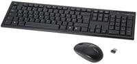 LogiLink LOGILINK Kabelloses Tastatur/Maus-Set ID0104 Wireless-Tastatur