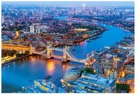 Castorland Puzzle Puzzle Luftaufnahme von London 1000 Teile, Puzzleteile
