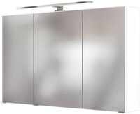 welltime Spiegelschrank Baabe Breite 100 cm, mit 3D-Effekt, dank 3 Spiegelt&uuml;ren