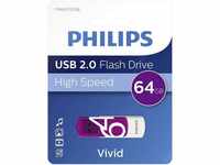 Philips USB-Stick Vivid 64GB USB 2 USB-Stick