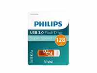 Philips Philips USB Stick 128GB Speicherstick Vivid Edition orange USB 3.0...