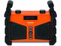 TechniSat DIGITRADIO 230 OD orange Baustellenradio (Digitalradio (DAB), 12,00 W,