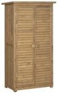 Outsunny Ger&auml;tehaus mit Lamellent&uuml;ren, 3 Regale, Wetterbest&auml;ndig, BxT:...